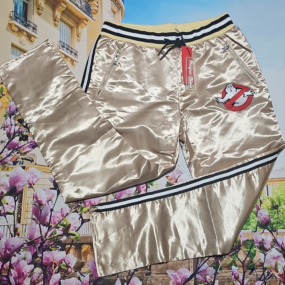 Ghostbusters Satin Pants‎ Size Large New